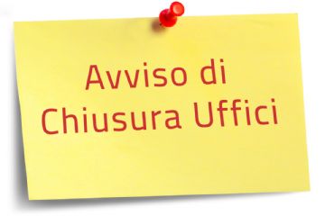 Avviso chiusura Ufficio Tributi
