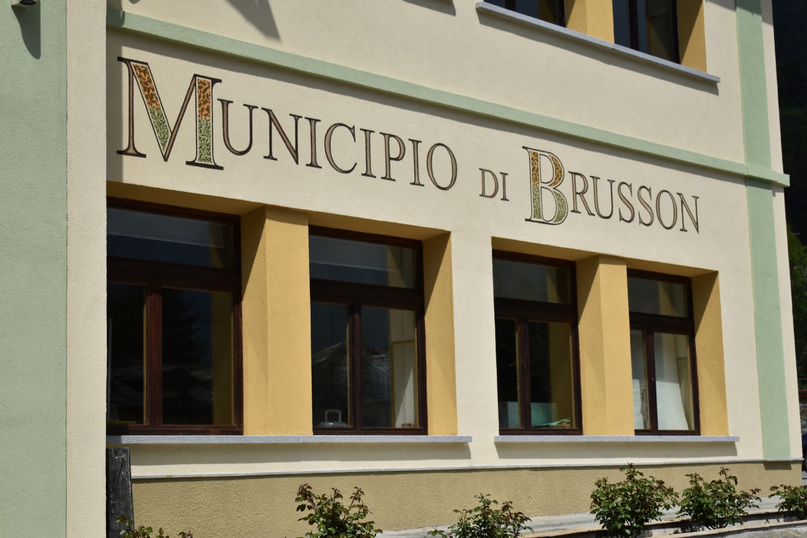 Municipio di Brusson - esterno