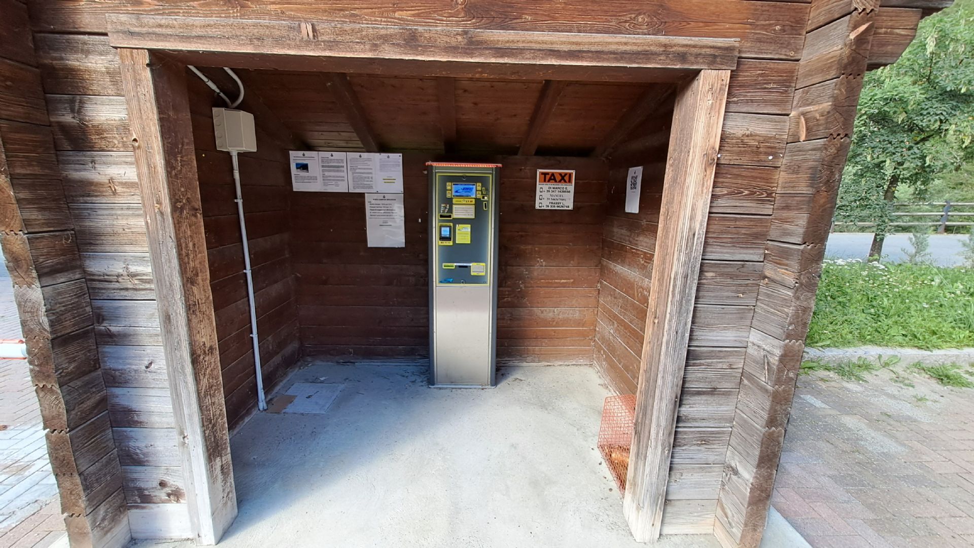 Area camper Vollon - Biglietteria